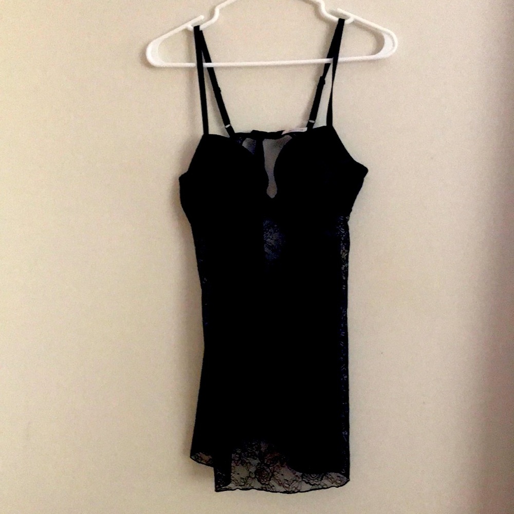 Black Lace Chemise